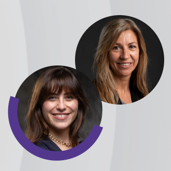 Garbiñe Henry y Roberta Vicente